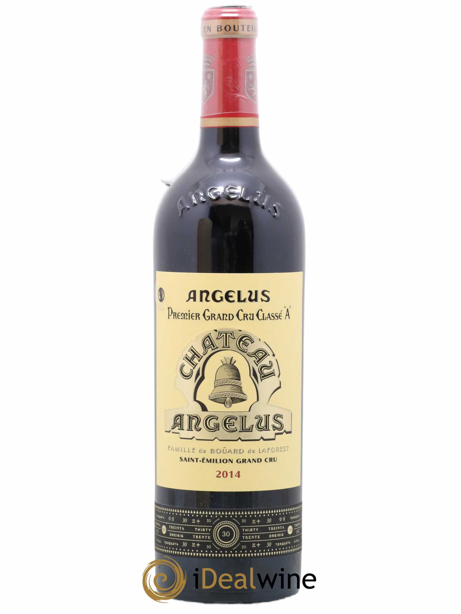 Château Angélus 1er Grand Cru Classé A 2014 - Lot de 1 bouteille - 1