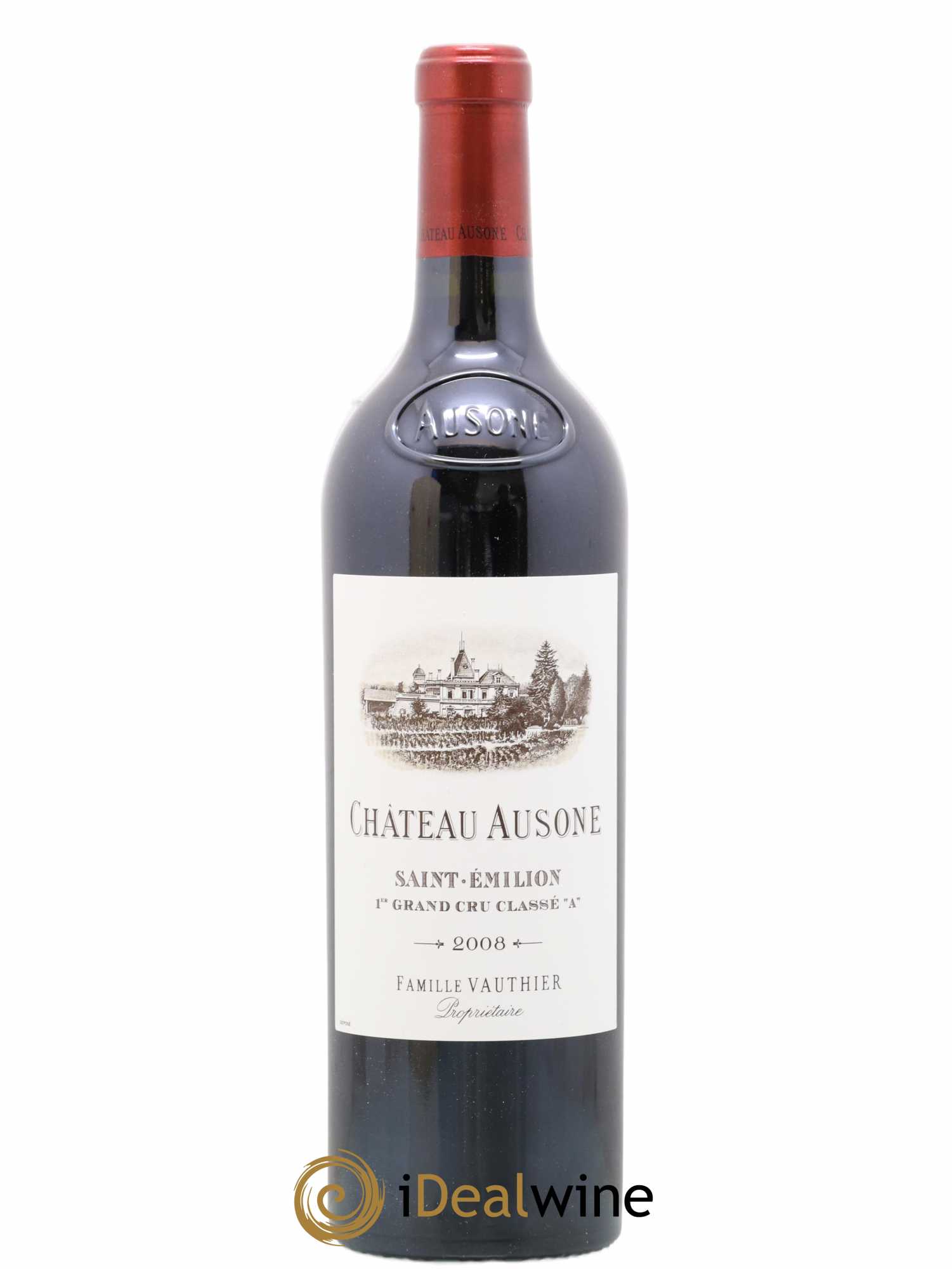 Château Ausone 1er Grand Cru Classé A 2008 - Lot de 1 bouteille - 1