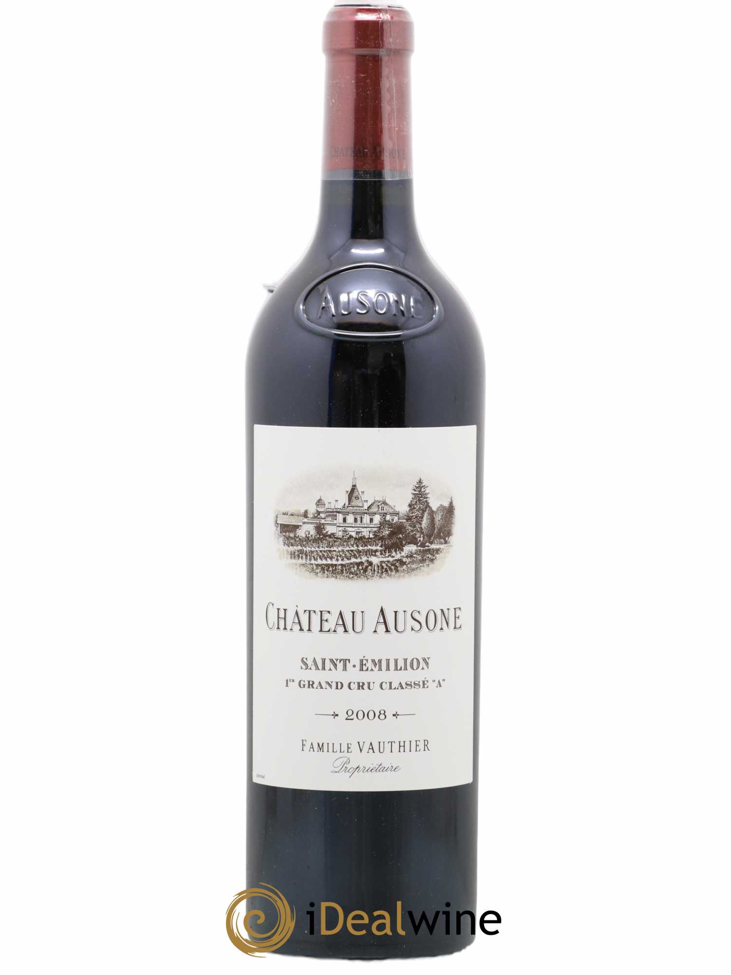 Château Ausone 1er Grand Cru Classé A 2008 - Lot de 1 bouteille - 1