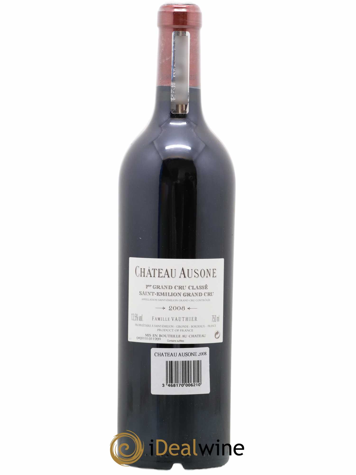 Château Ausone 1er Grand Cru Classé A 2008 - Lot de 1 bouteille - 2