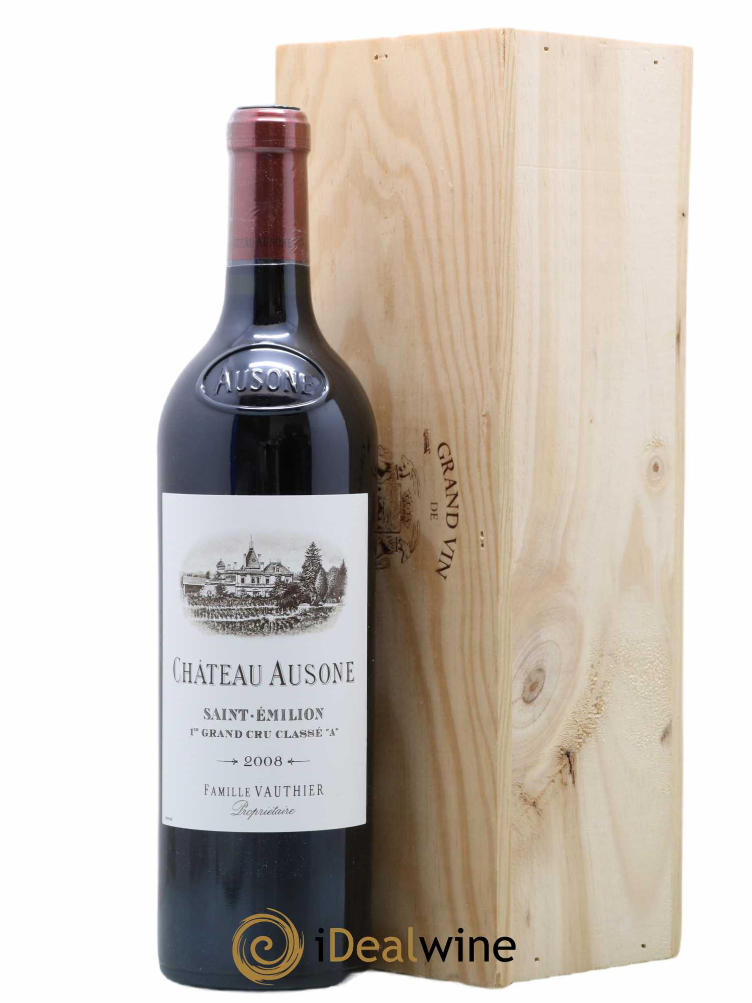 Acheter vin Château Ausone 1er Grand Cru Classé A 2008 (lot