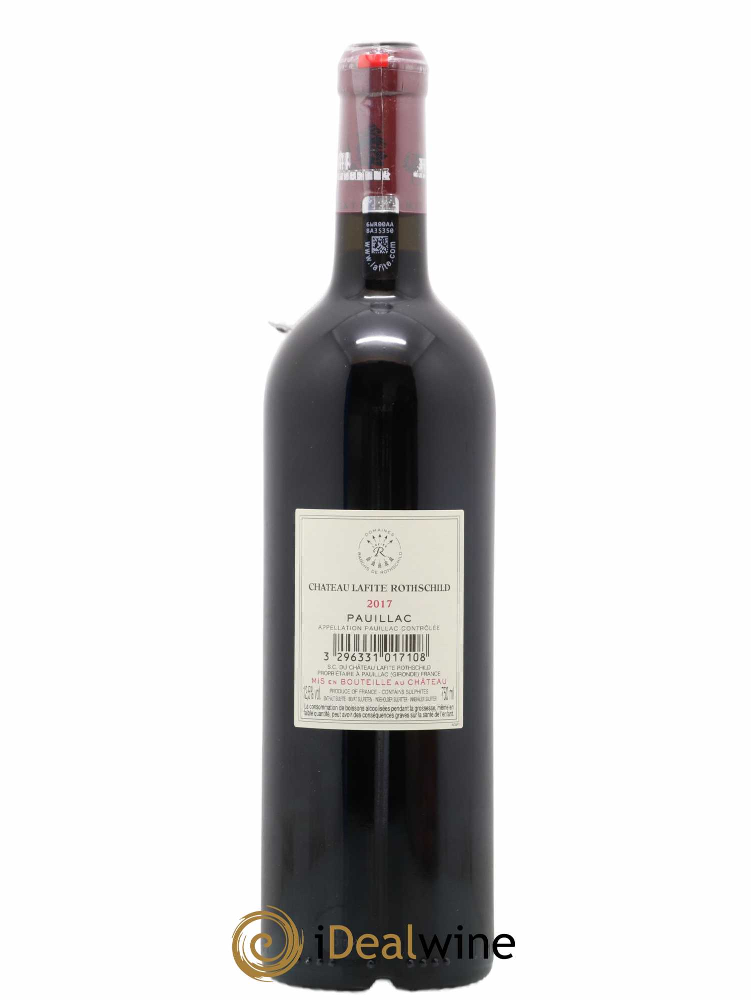 Château Lafite Rothschild 1er Grand Cru Classé 2017 - Lot de 1 bouteille - 2
