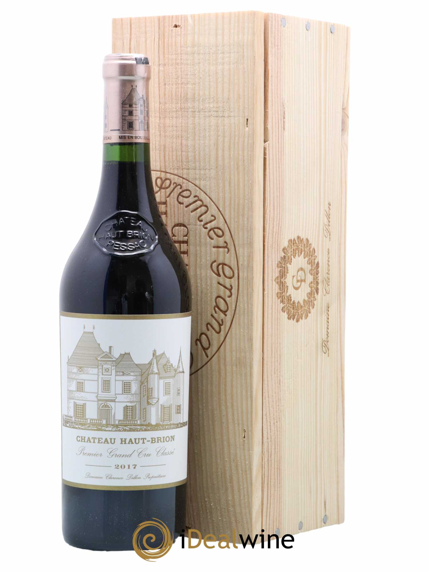 Château Haut Brion 1er Grand Cru Classé 2017 - Lot de 1 bouteille - 0