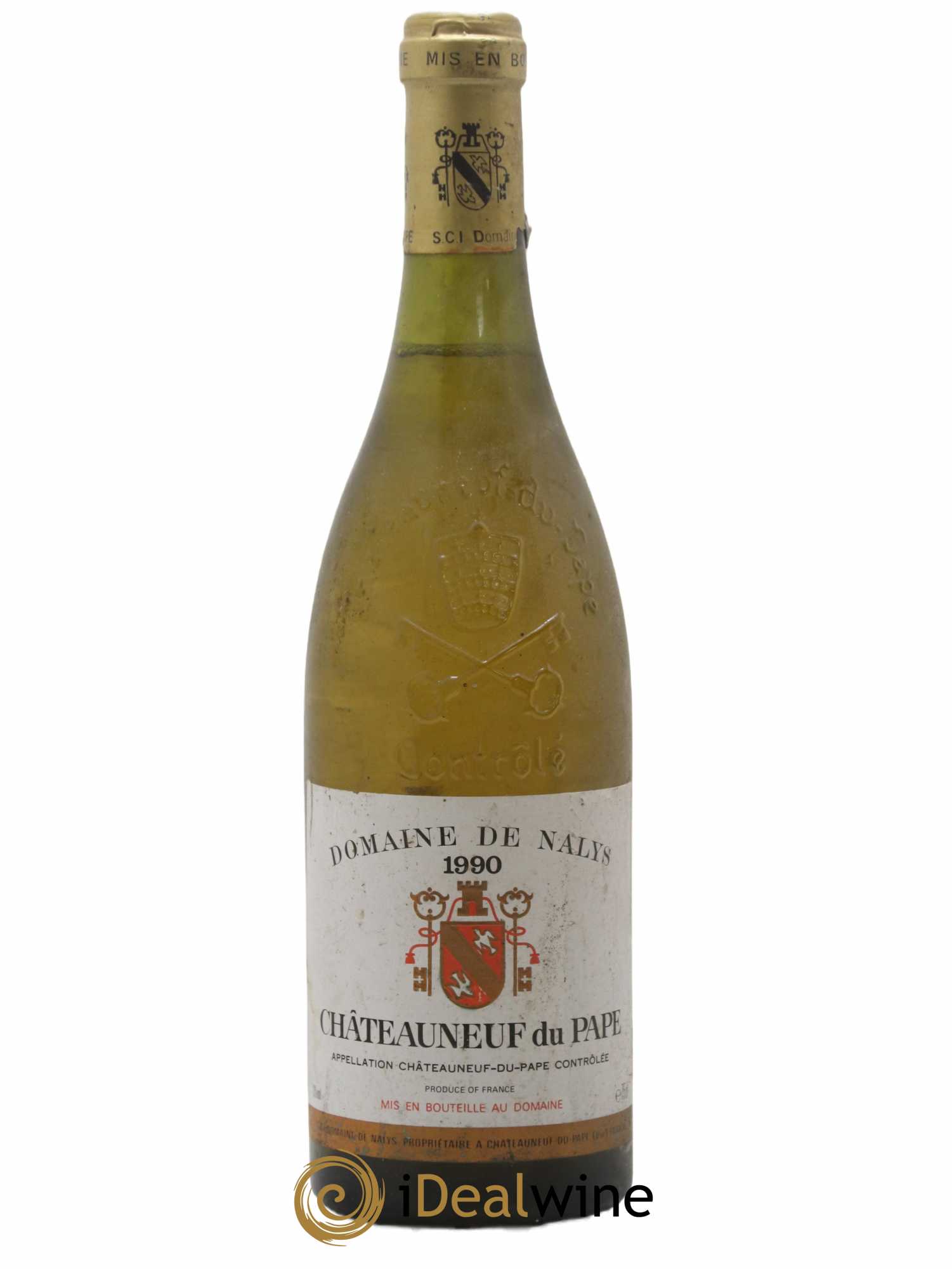 Châteauneuf-du-Pape Château de Nalys 1990 - Lot de 1 bouteille - 0