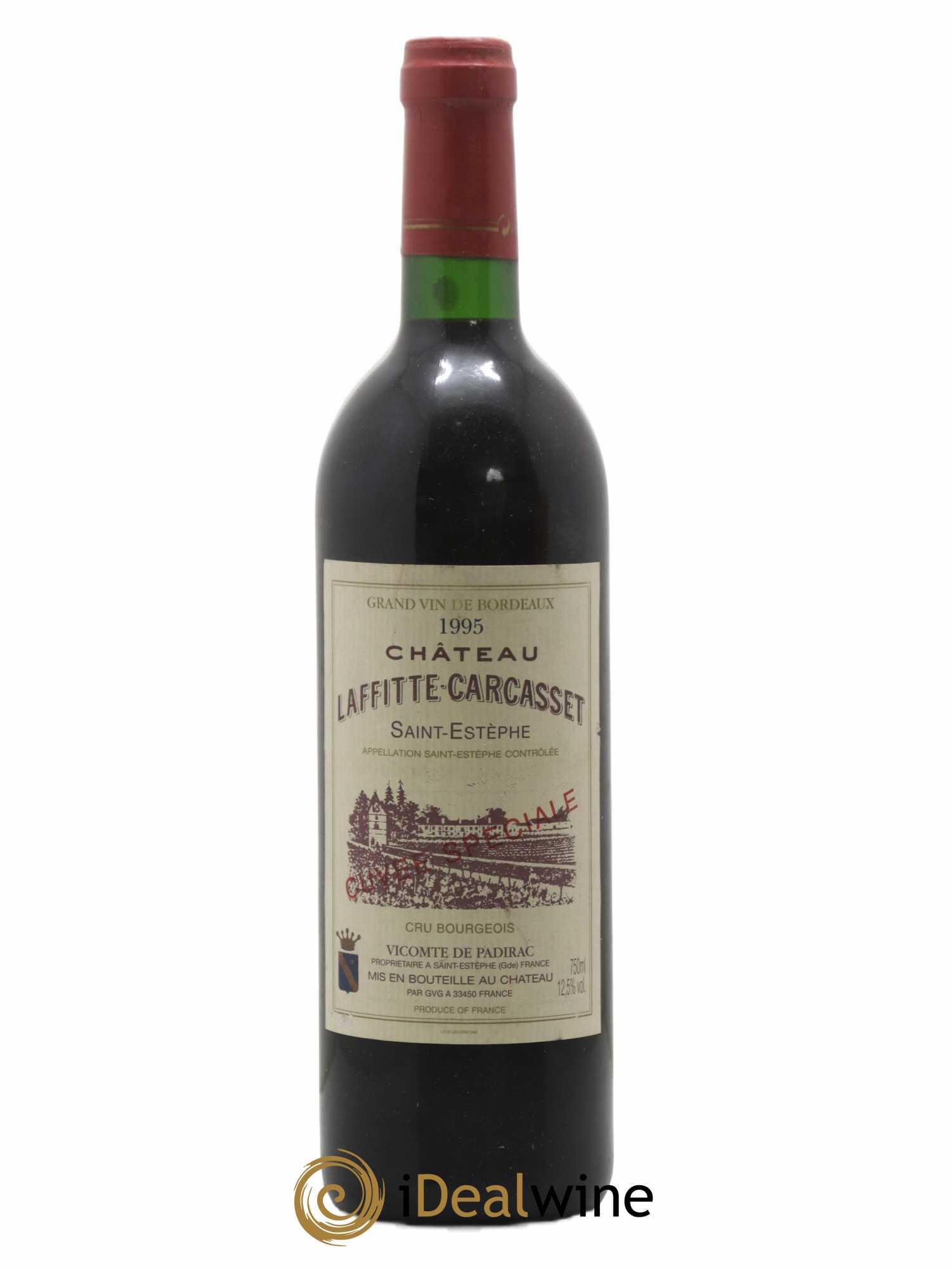 Château Laffitte Carcasset Cru Bourgeois Cuvée Spéciale 1995 - Lot de 1 bouteille - 0