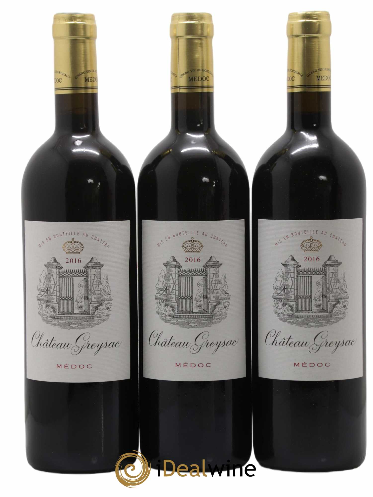 Château Greysac Cru Bourgeois 2016 - Lot de 6 bouteilles - 1