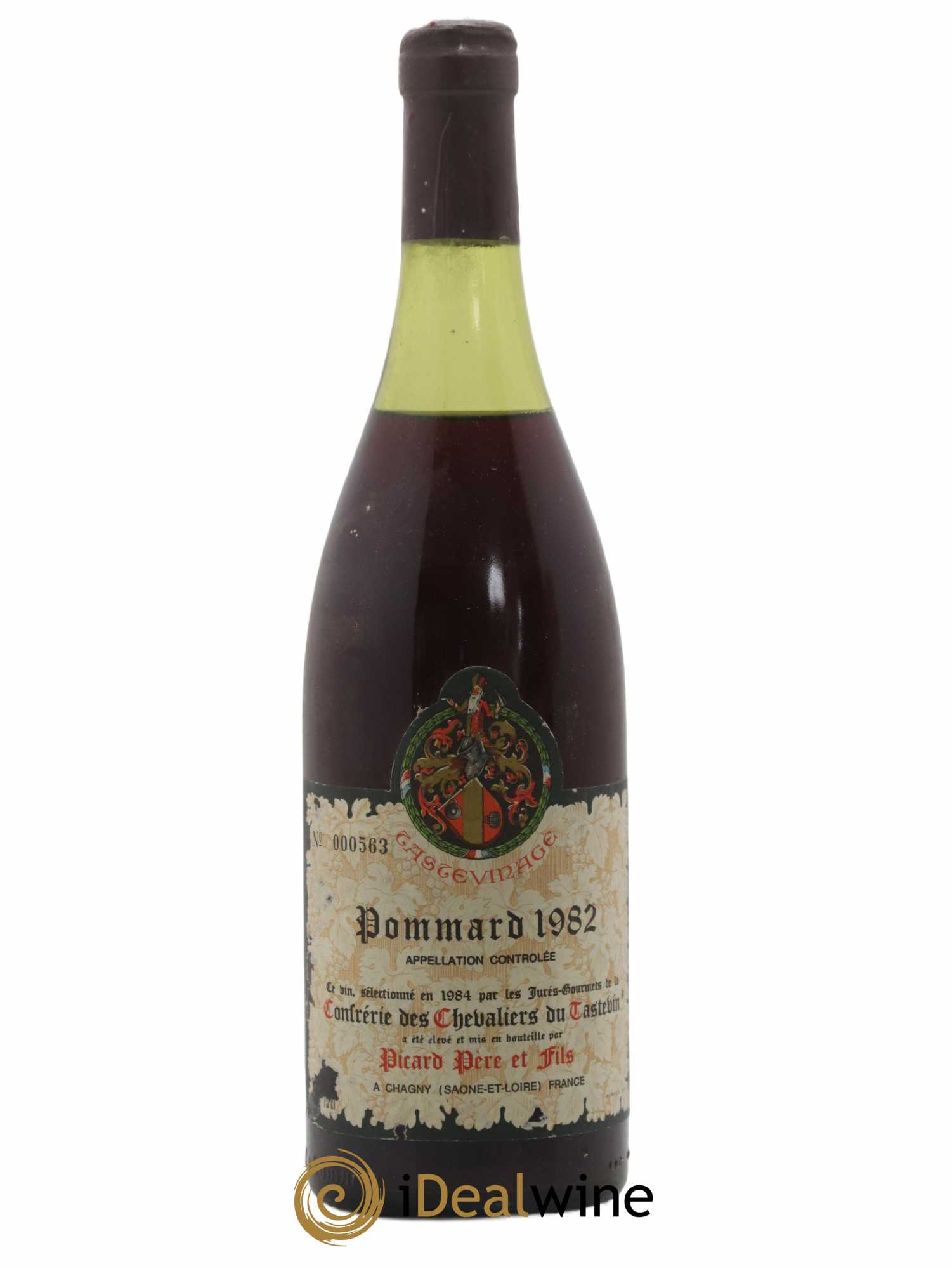 Pommard Tastevinage Picard Père et fils 1982 - Lot de 1 bouteille - 0
