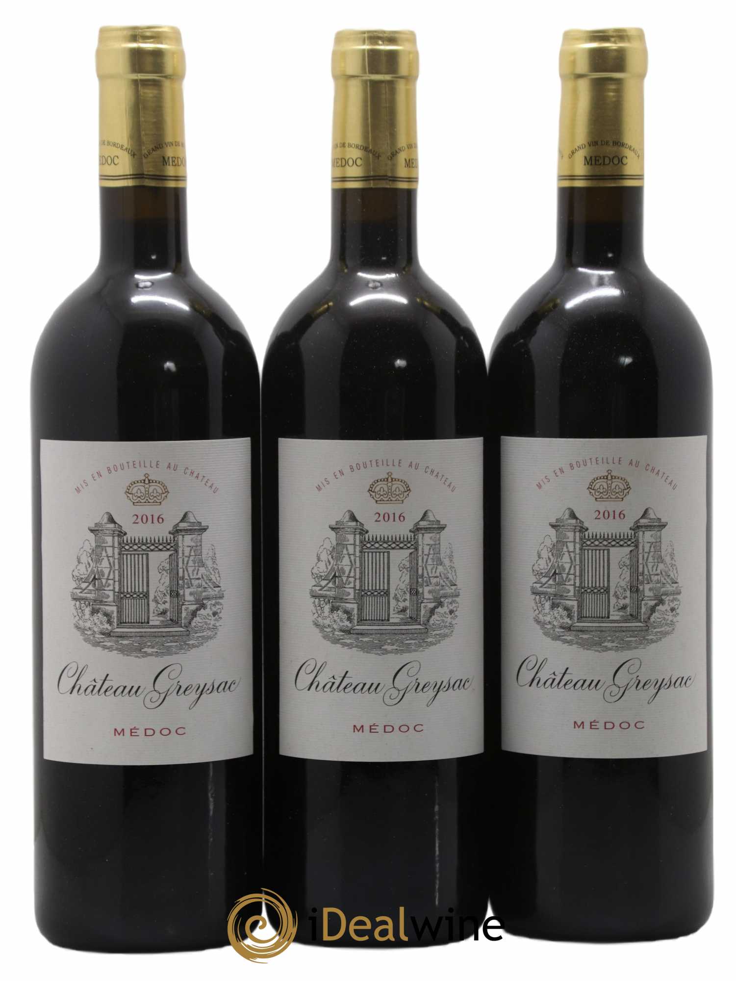 Château Greysac Cru Bourgeois 2016 - Lot de 6 bouteilles - 1