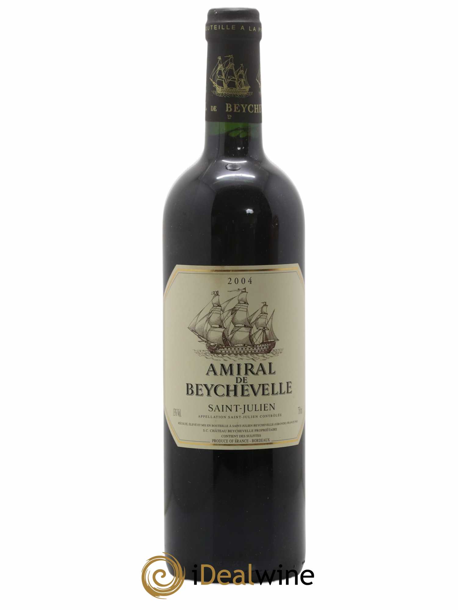 Amiral de Beychevelle Second Vin 2004 - Lot de 1 bouteille - 0