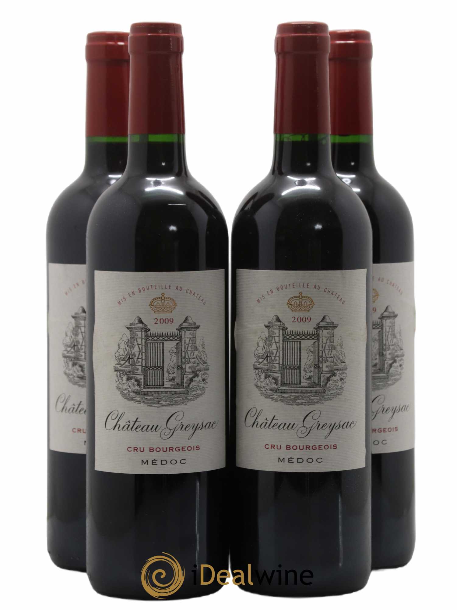 Château Greysac Cru Bourgeois 2009 - Lot de 4 bouteilles - 0