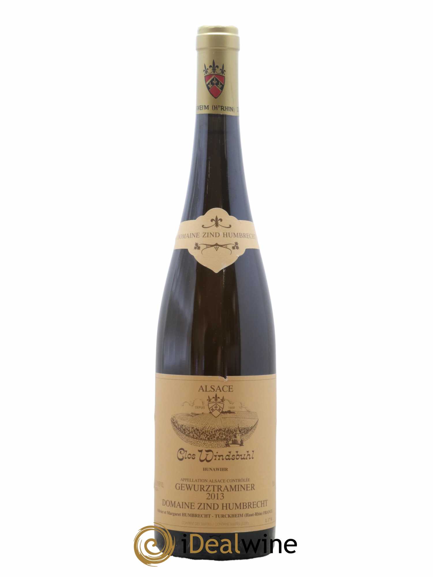 Alsace Gewurztraminer Clos Windsbuhl Zind-Humbrecht (Domaine) 2013 - Lot de 1 bouteille - 0