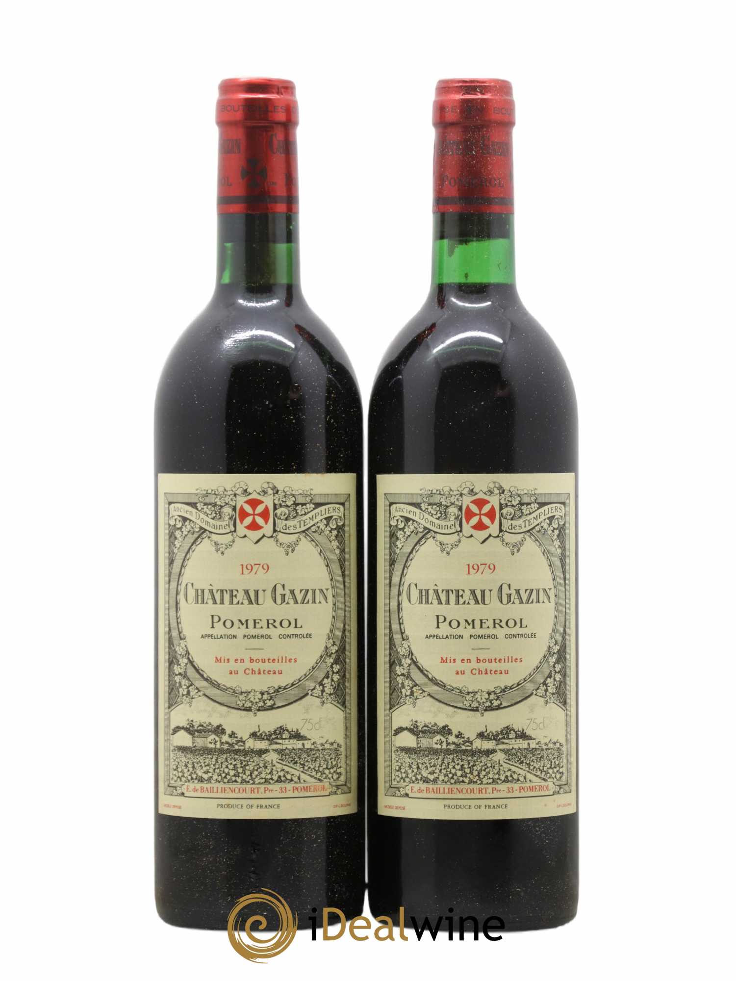 Château Gazin 1979 - Lot de 2 bouteilles - 0