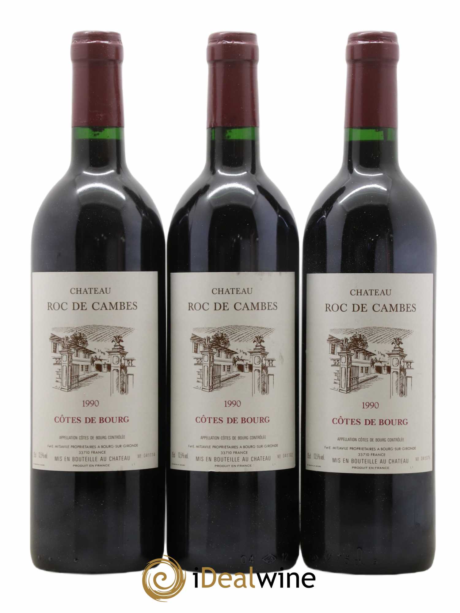 Roc de Cambes 1990 - Posten von 12 Flaschen - 4