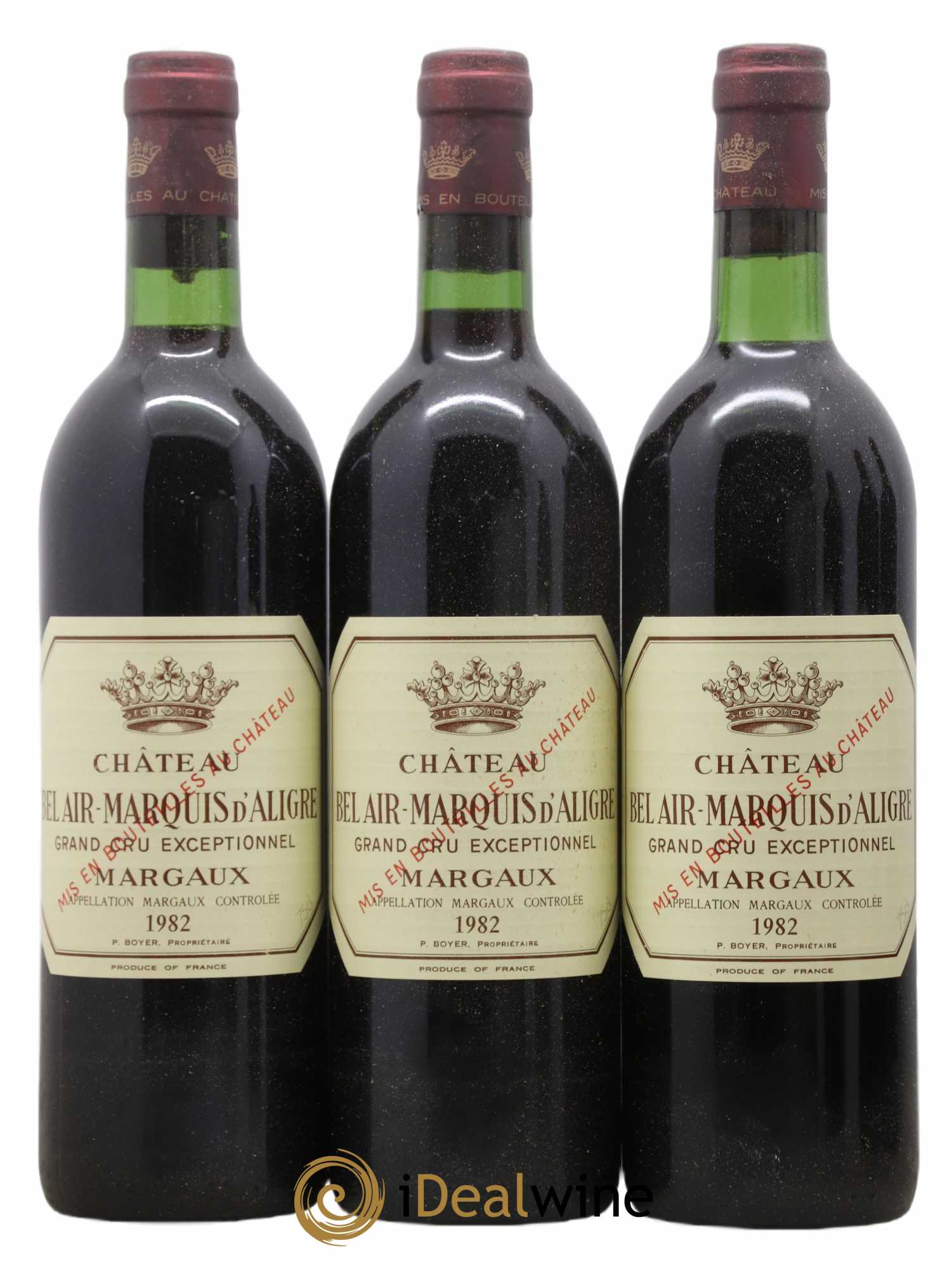 Château Bel Air Marquis d'Aligre 1982 - Lot of 6 bottles - 1