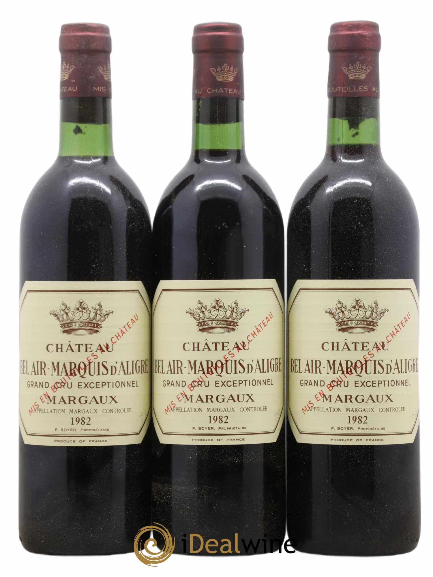 Château Bel Air Marquis d'Aligre 1982 - Lot of 6 bottles - 2
