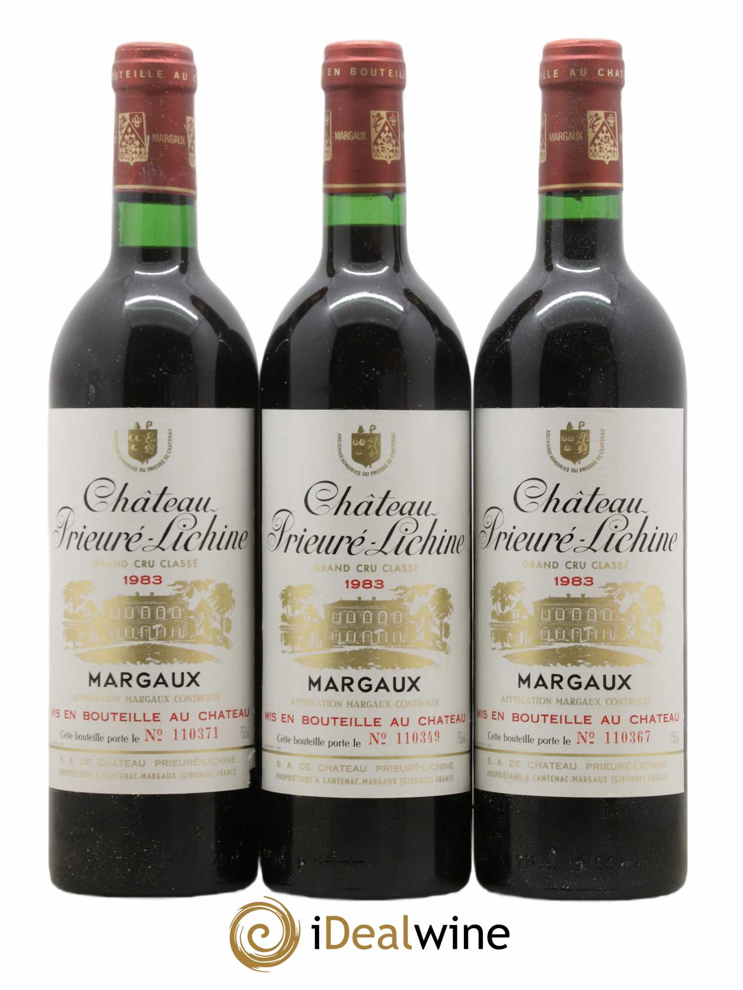 Château Prieuré Lichine 4ème Grand Cru Classé 1983 - Lot de 12 bouteilles - 4