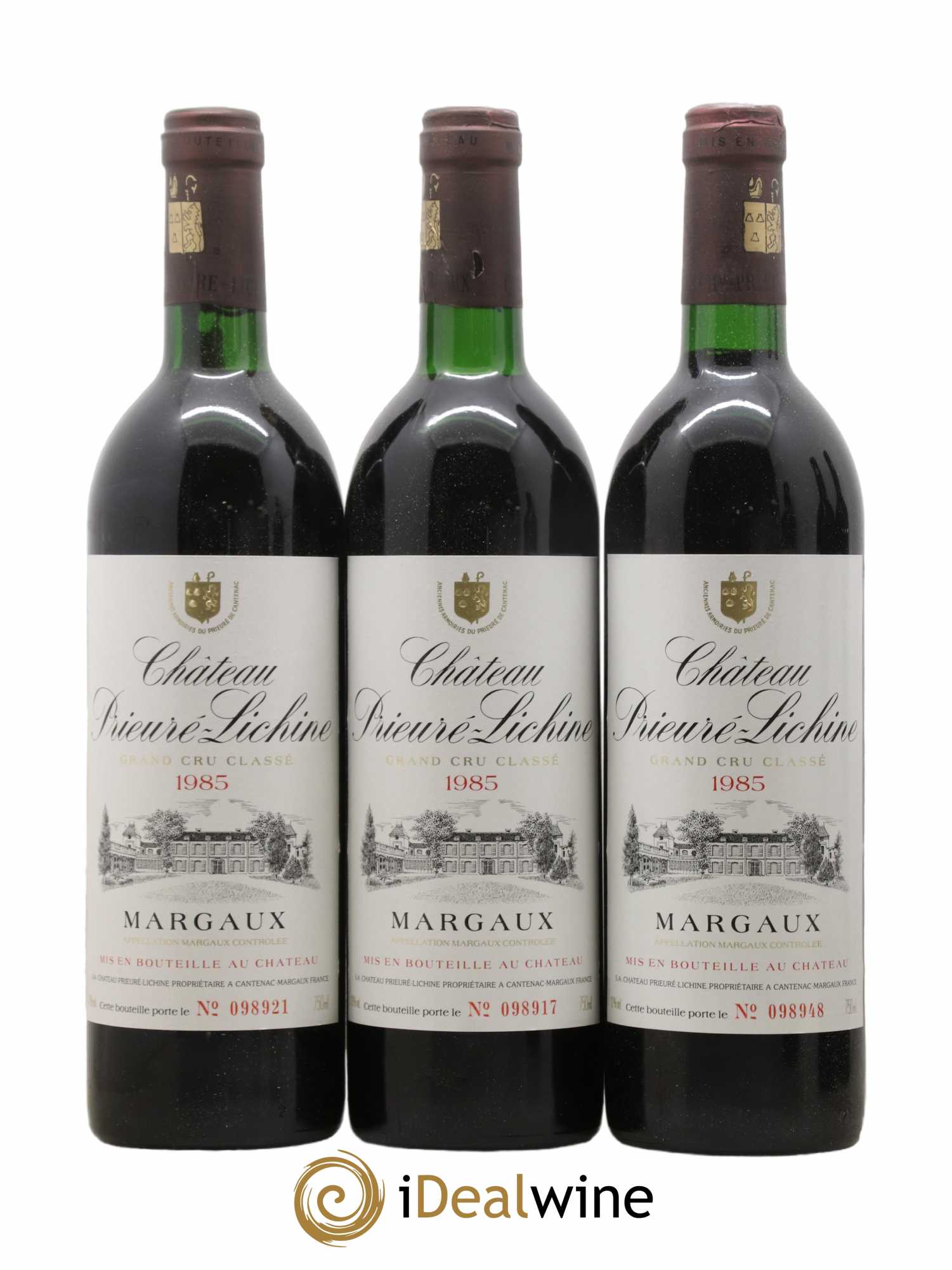 Château Prieuré Lichine 4ème Grand Cru Classé 1985 - Lot of 6 bottles - 1