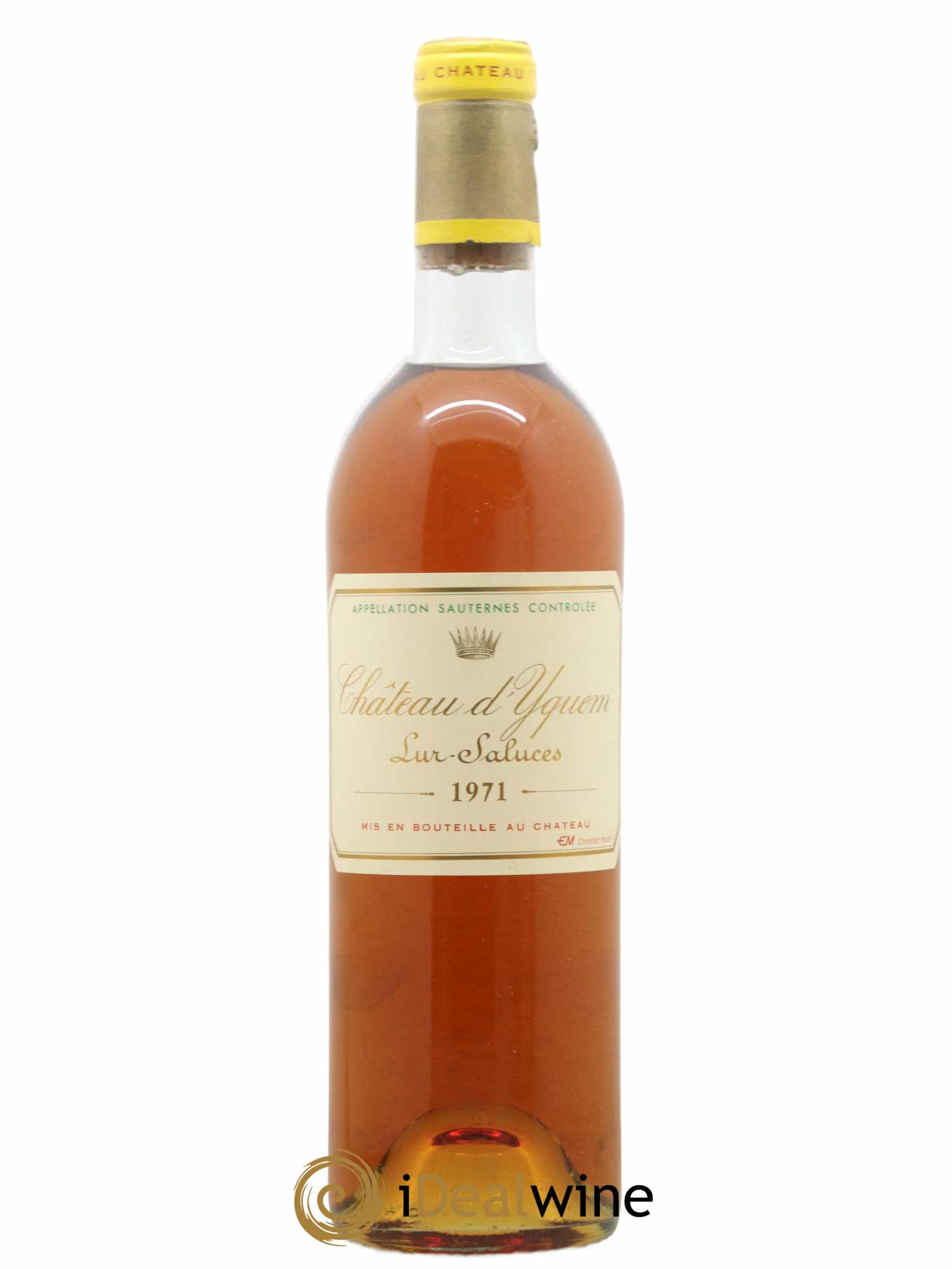 Château d' Yquem 1er Cru Classé Supérieur 1971 - Lotto di 1 bottiglia - 0
