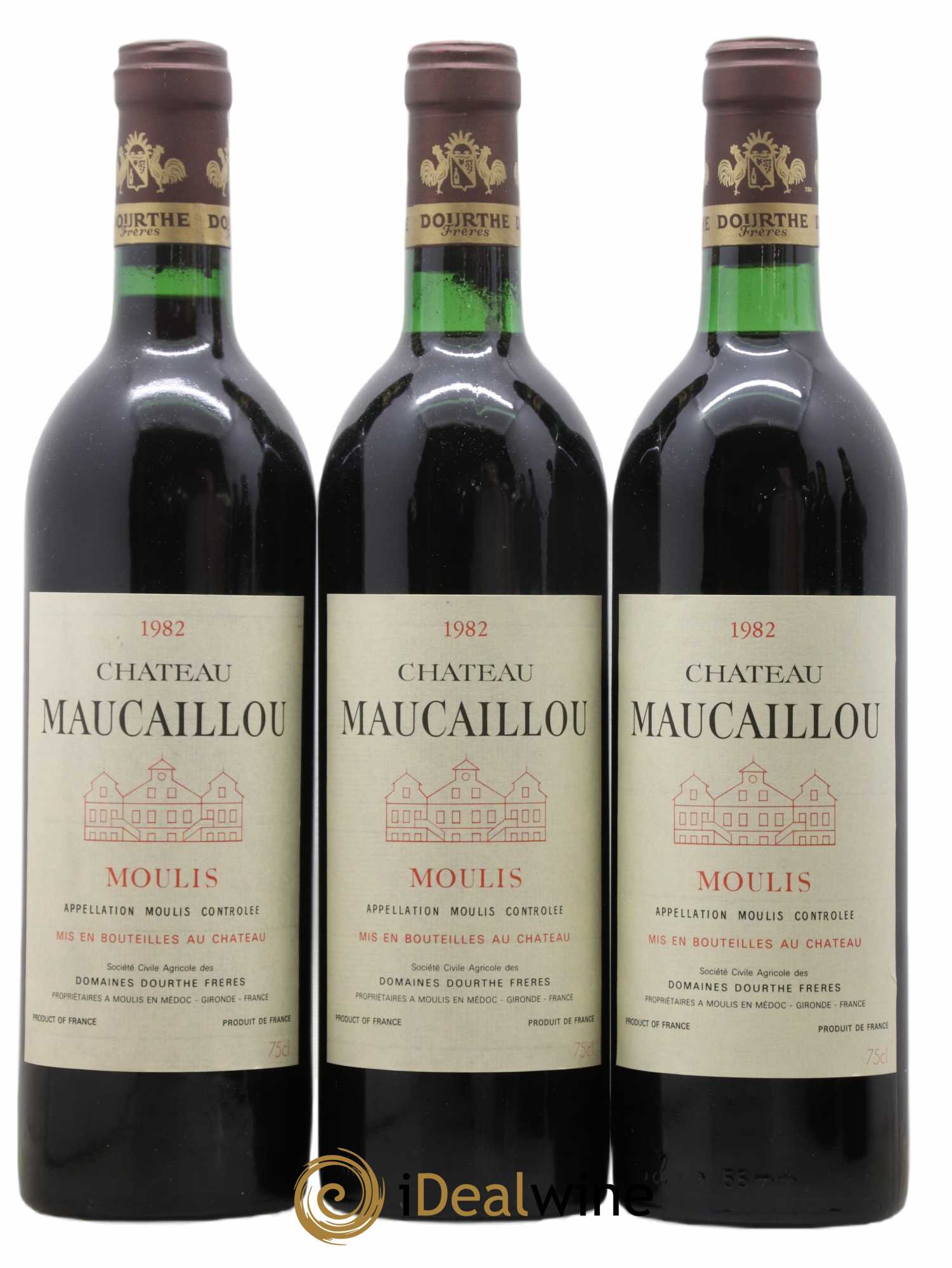 Château Maucaillou 1982 - Lot de 6 bouteilles - 1