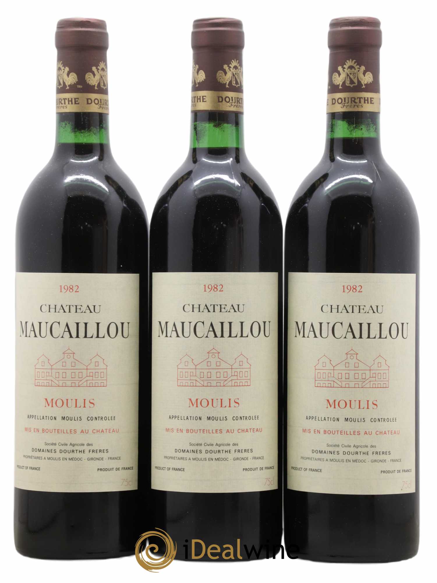 Château Maucaillou 1982 - Lot de 6 bouteilles - 2
