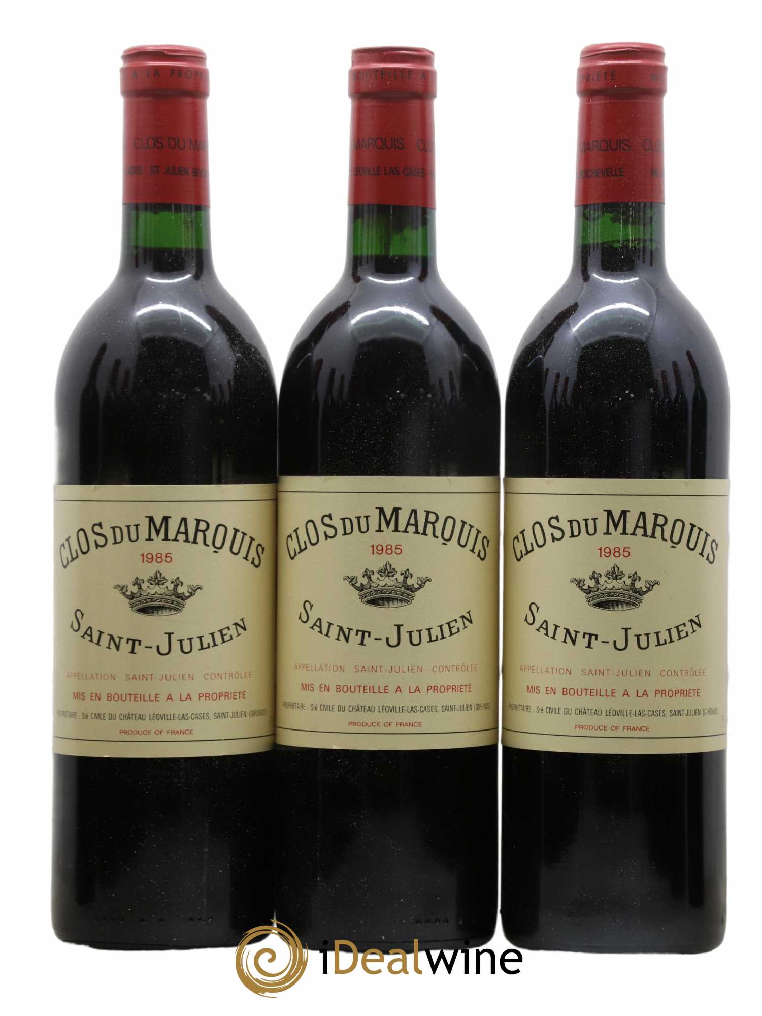 Clos du Marquis 1985 - Lot de 12 bouteilles - 1