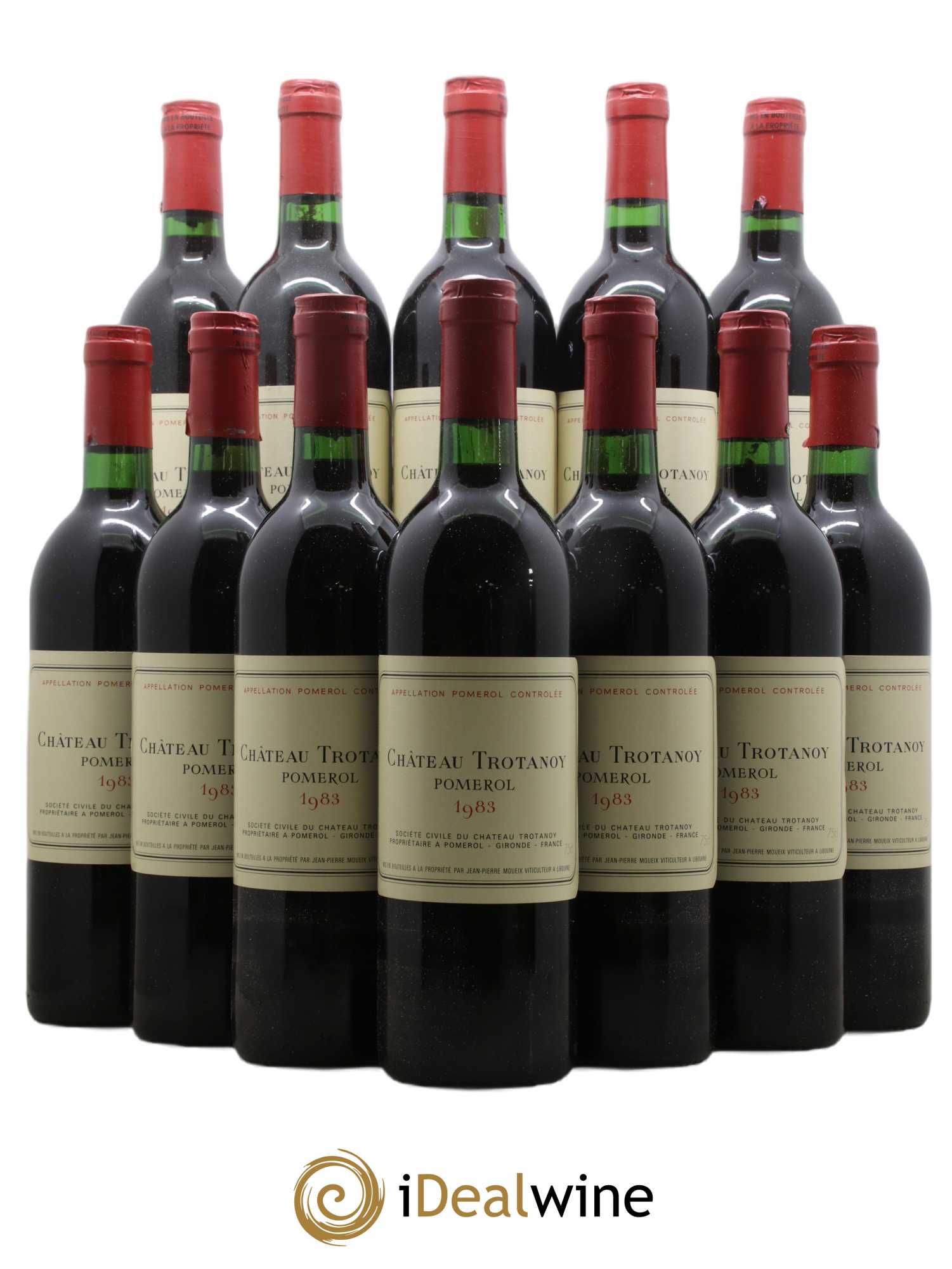 Château Trotanoy 1983 - Lot de 12 bouteilles - 0
