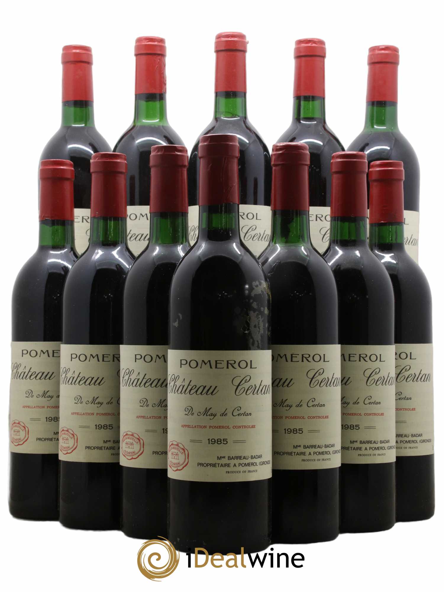 Château Certan de May 1985 - Lot de 12 bouteilles - 0