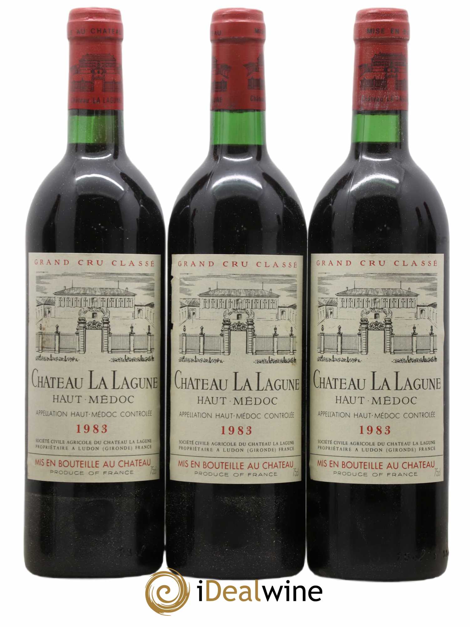 Château la Lagune 3ème Grand Cru Classé 1983 - Lot de 12 bouteilles - 3