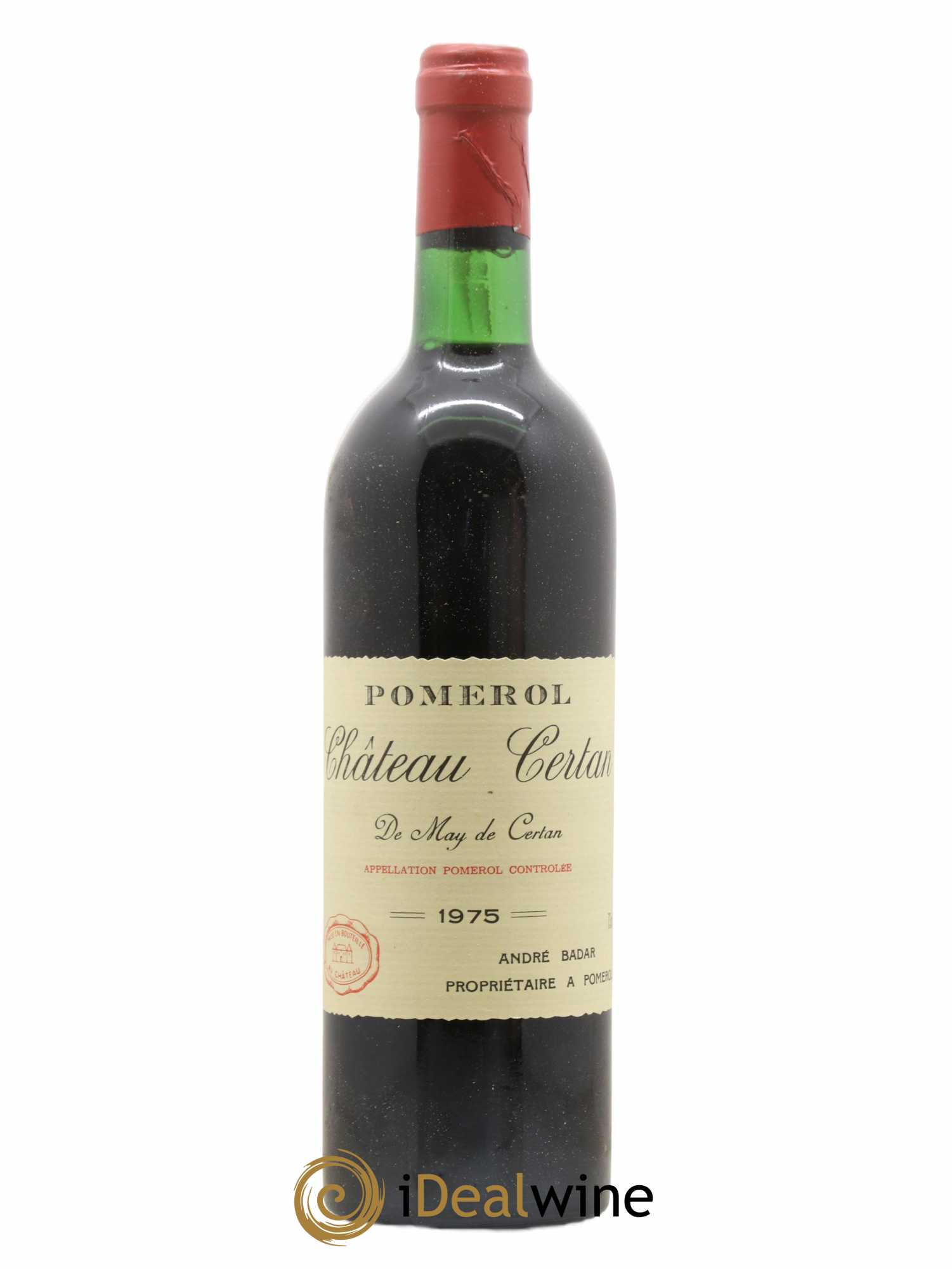 Château Certan de May 1975 - Lot de 1 bouteille - 0
