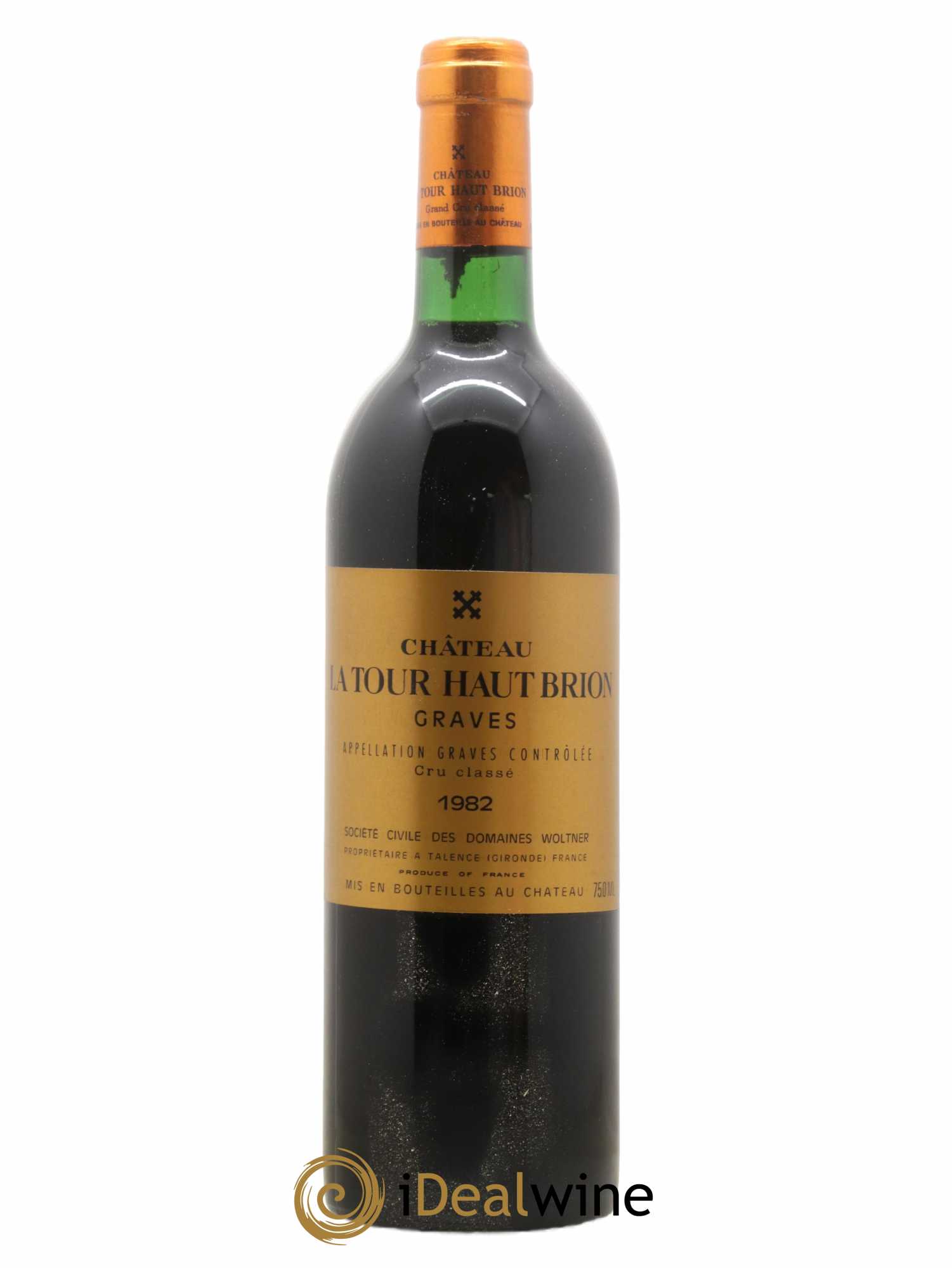 Château la Tour Haut-Brion Cru Classé de Graves 1982 - Lot de 1 bouteille - 0