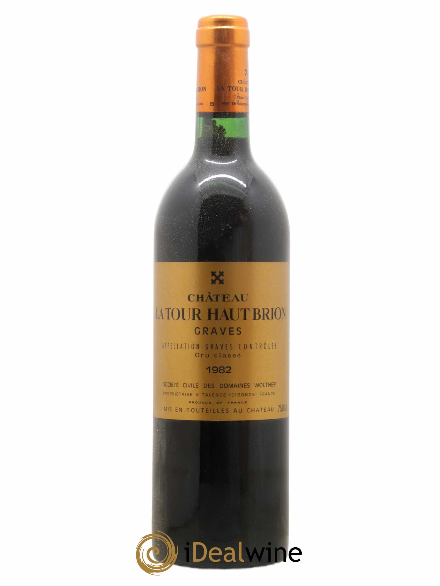 Château la Tour Haut-Brion Cru Classé de Graves 1982 - Lot de 1 bouteille - 0