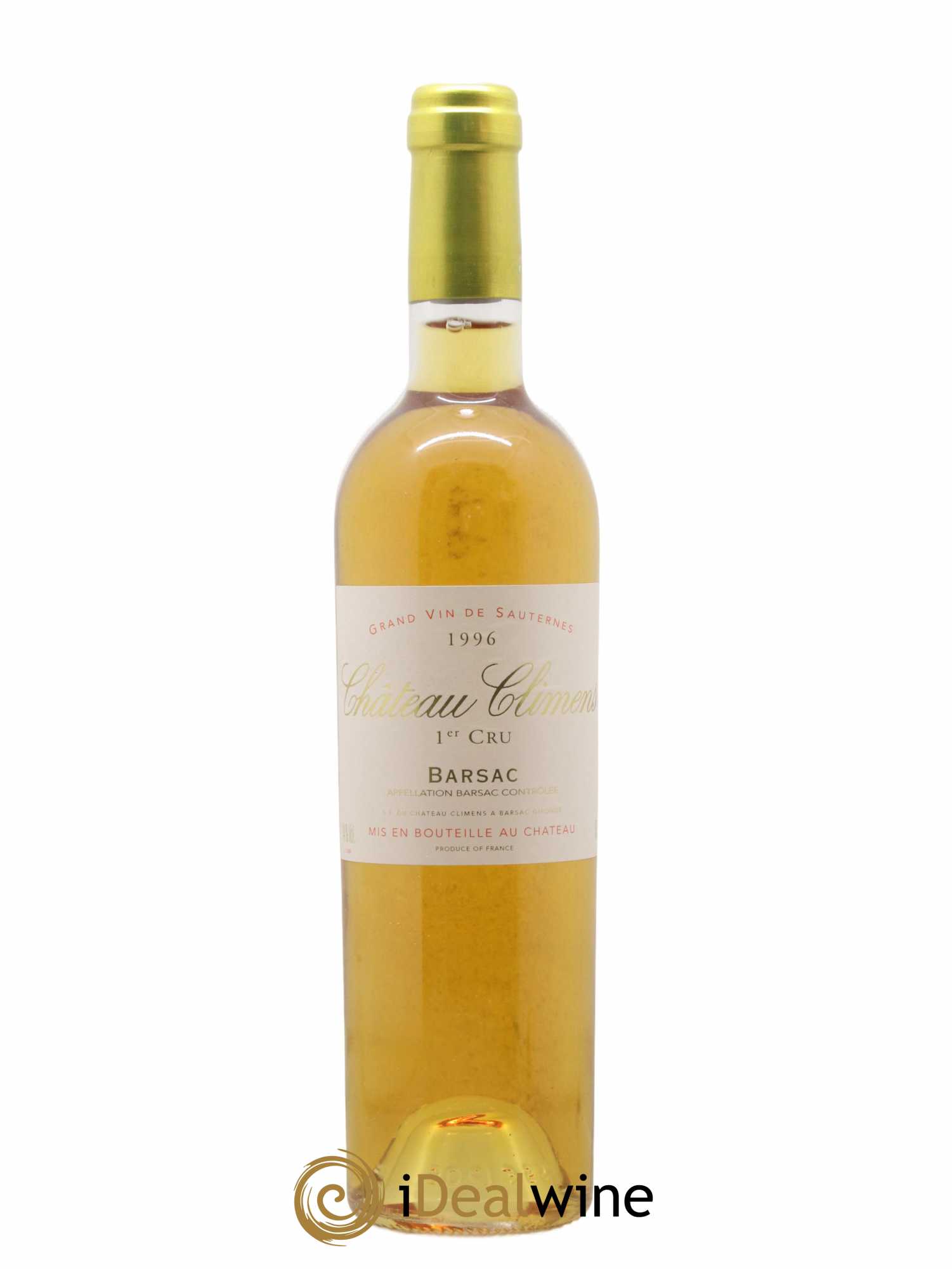Château Climens 1er Grand Cru Classé 50cl 1996 - Lot of 1 bottle - 0
