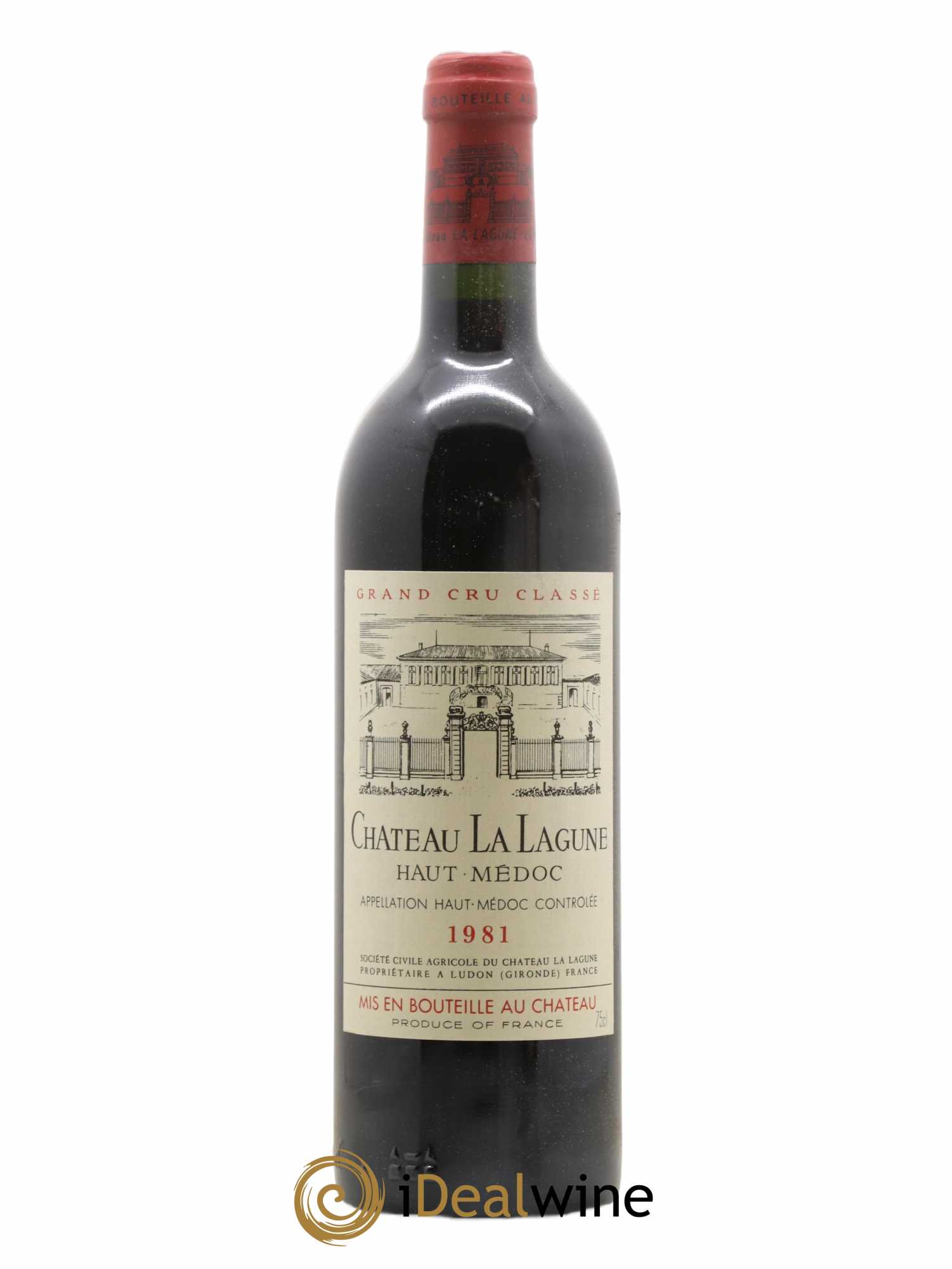 Château la Lagune 3ème Grand Cru Classé 1981 - Lot de 1 bouteille - 0