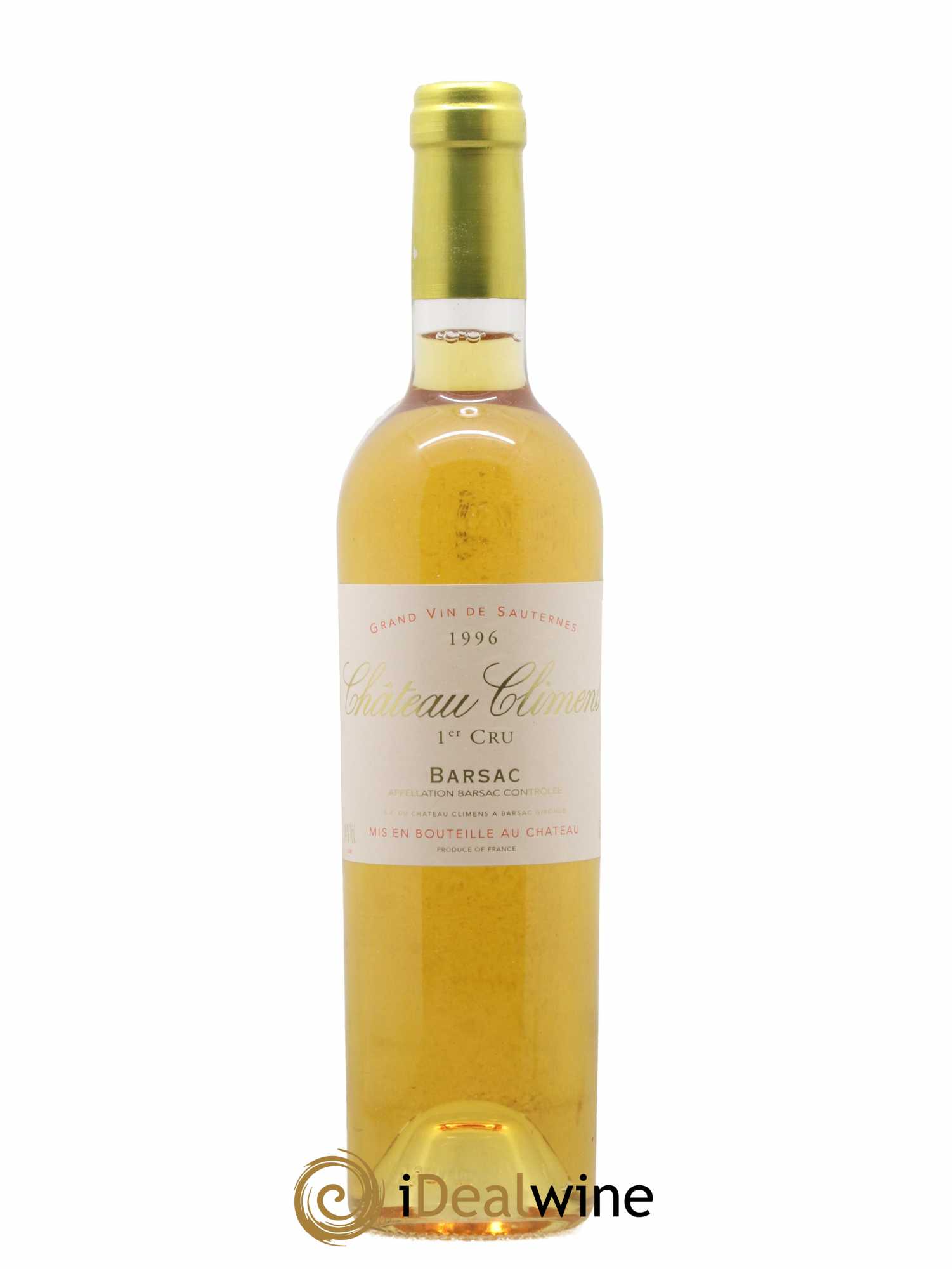 Château Climens 1er Grand Cru Classé 50cl 1996 - Lot of 1 bottle - 0