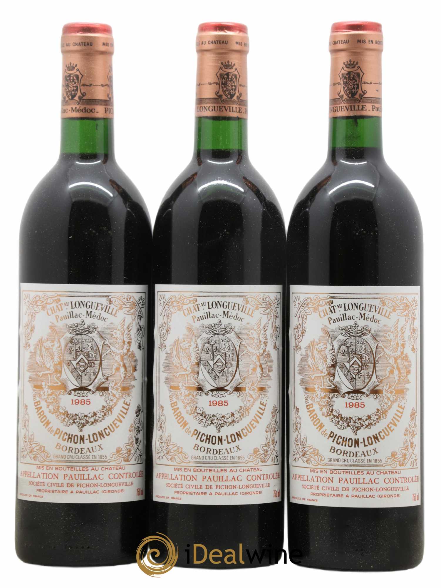 Pichon Longueville Baron 2ème Grand Cru Classé 1985 - Lot of 12 bottles - 4