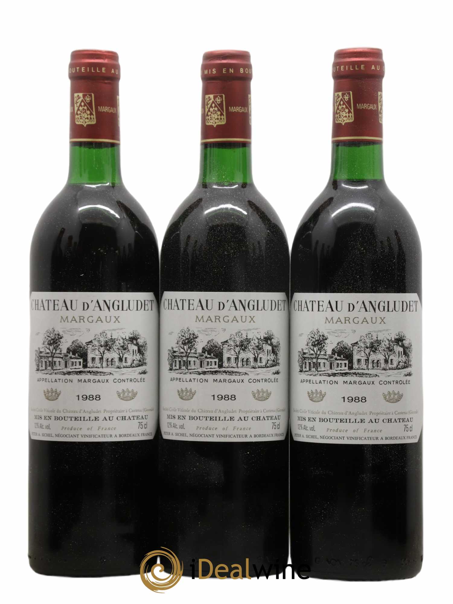 Château d' Angludet Cru Bourgeois 1988 - Posten von 12 Flaschen - 1