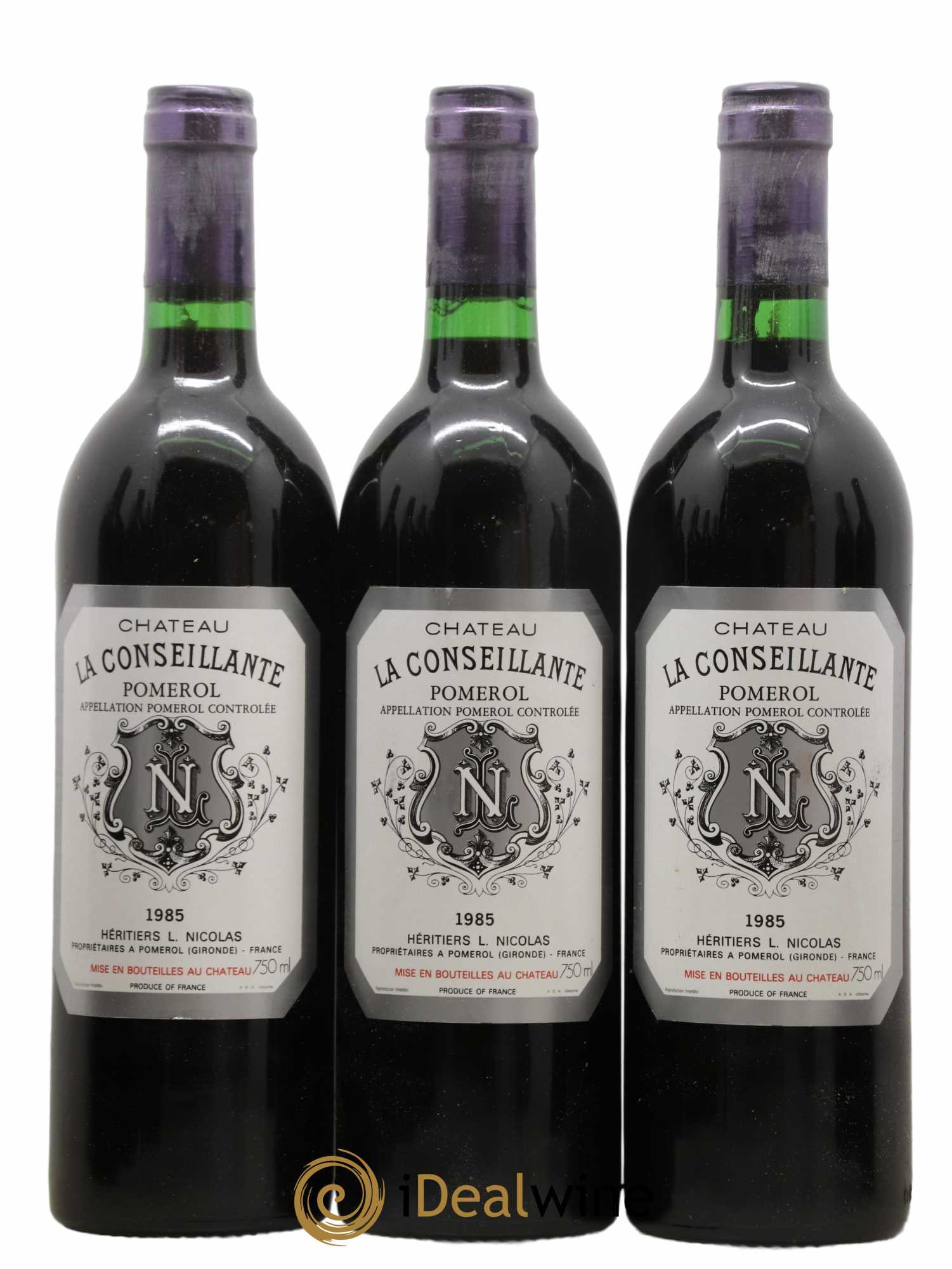 Château la Conseillante 1985 - Lot de 12 bouteilles - 2