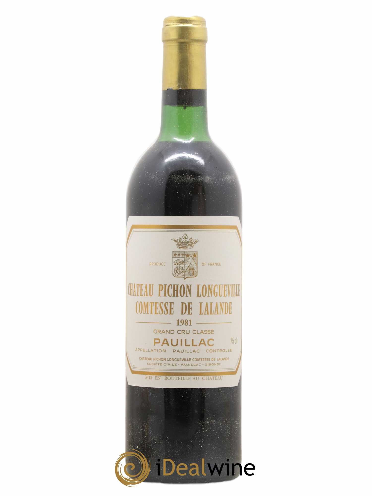 Château Pichon Longueville Comtesse de Lalande 2ème Grand Cru Classé 1981 - Lot de 1 bouteille - 0