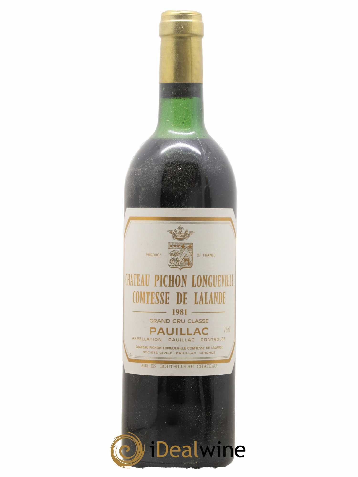 Château Pichon Longueville Comtesse de Lalande 2ème Grand Cru Classé 1981 - Lot de 1 bouteille - 0