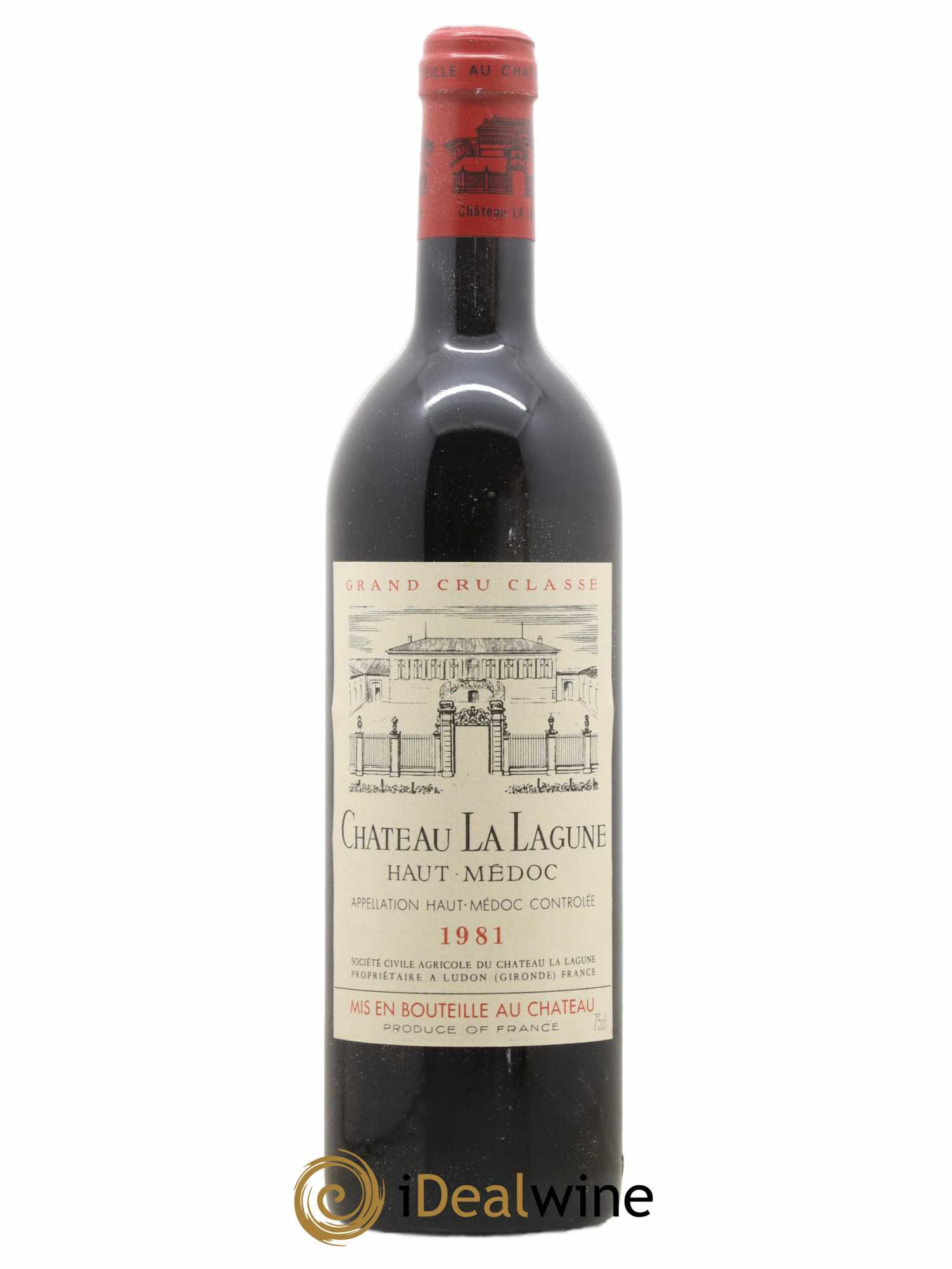 Château la Lagune 3ème Grand Cru Classé 1981 - Lot de 1 bouteille - 0