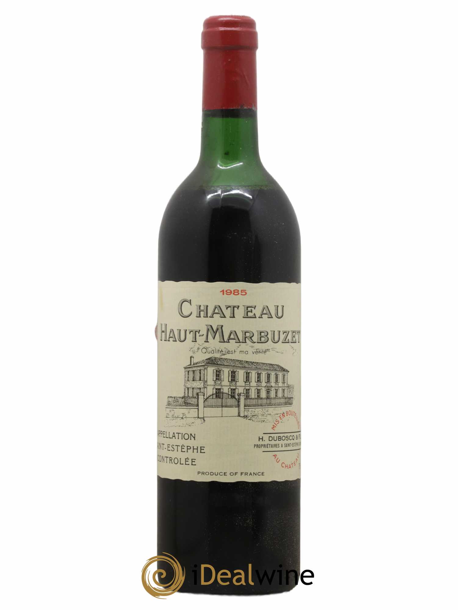 Château Haut Marbuzet 1985 - Lot de 1 bouteille - 0