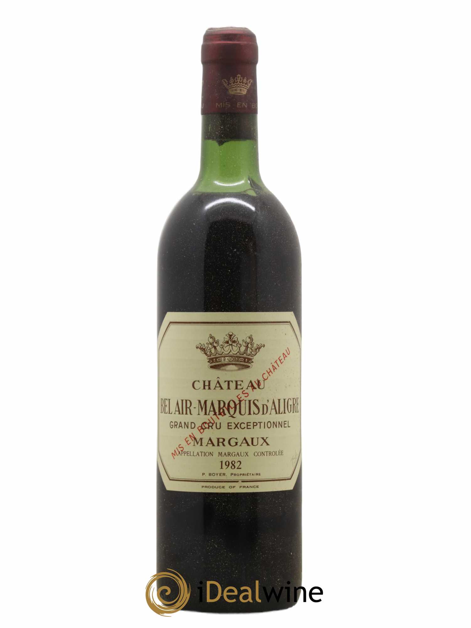 Château Bel Air Marquis d'Aligre 1982 - Lot de 1 bouteille - 0