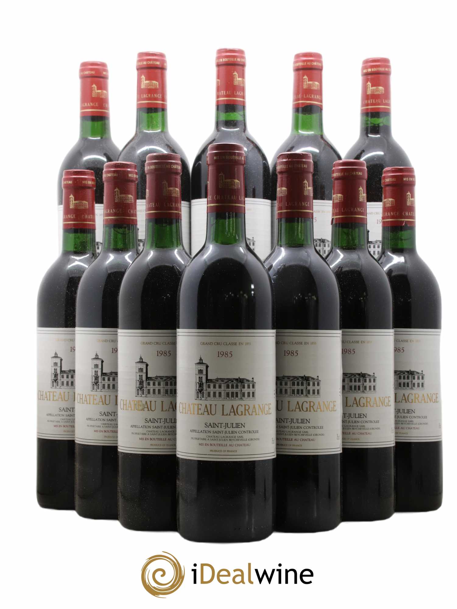 Château Lagrange 3ème Grand Cru Classé 1985 - Lot de 12 bouteilles - 0