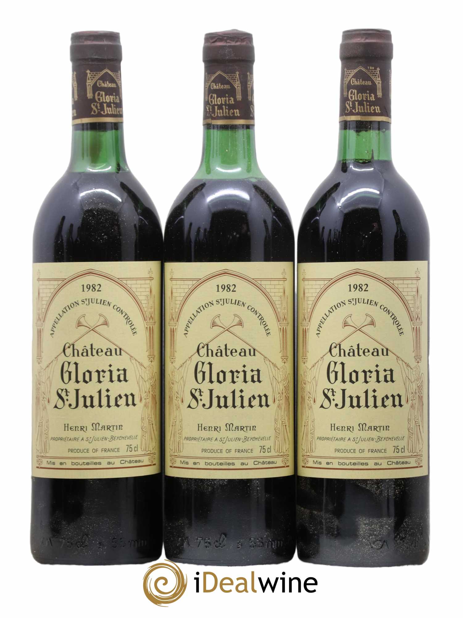 Château Gloria 1982 - Lot de 12 bouteilles - 2