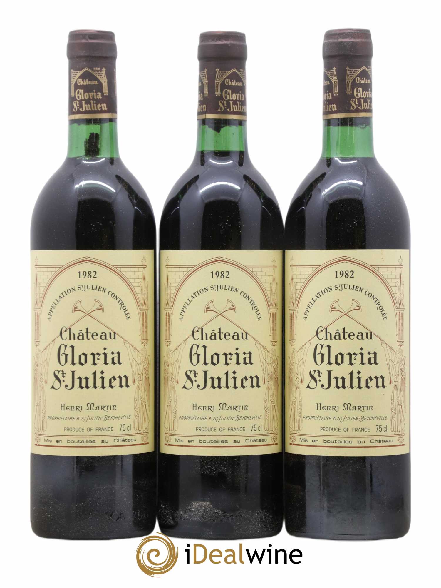 Château Gloria 1982 - Lot de 12 bouteilles - 4