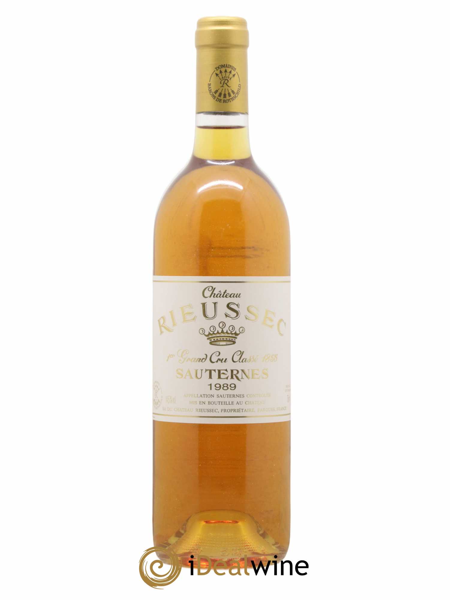 Château Rieussec 1er Grand Cru Classé 1989 - Lotto di 1 bottiglia - 0