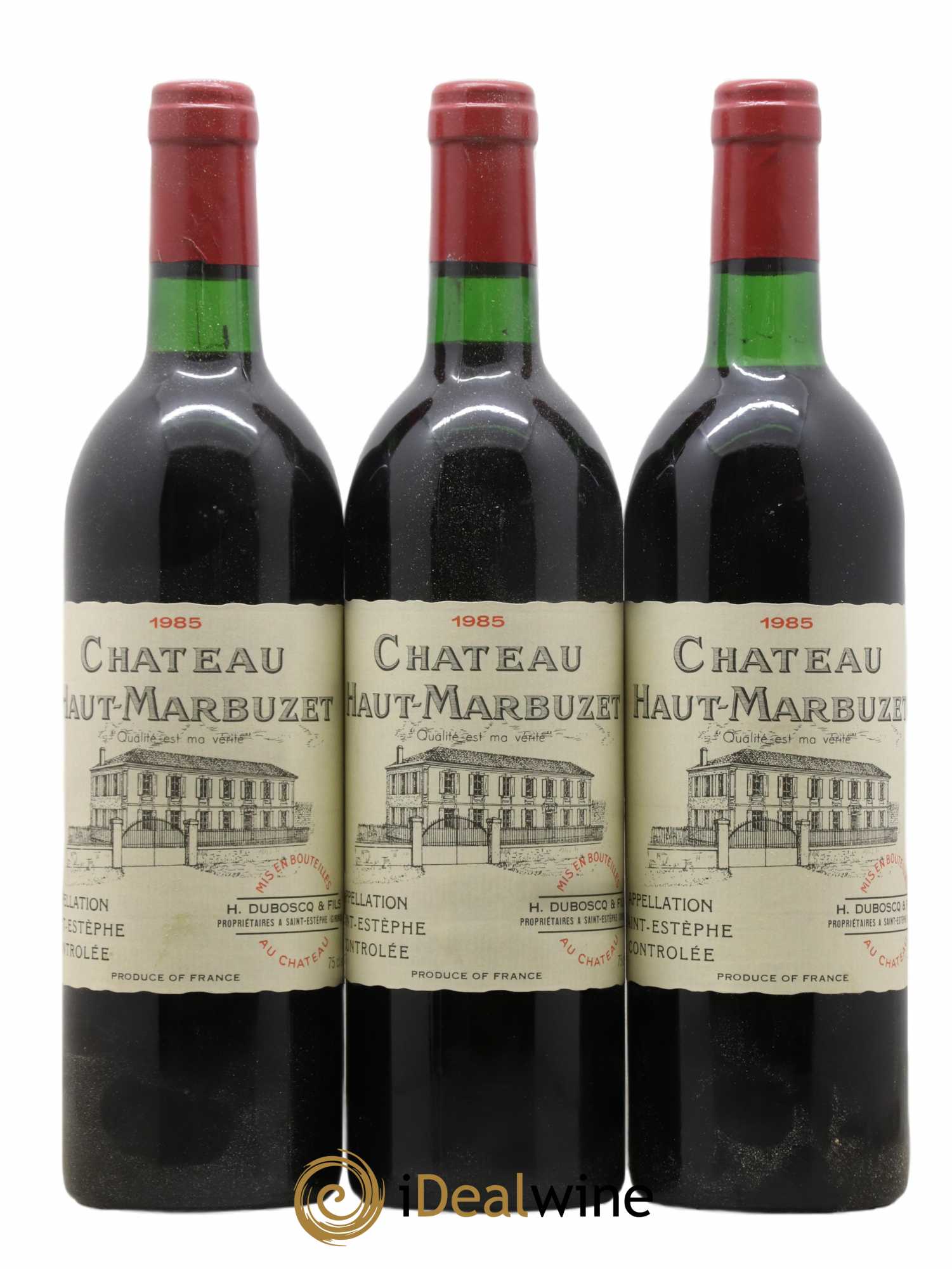 Château Haut Marbuzet 1985 - Lot of 6 bottles - 2