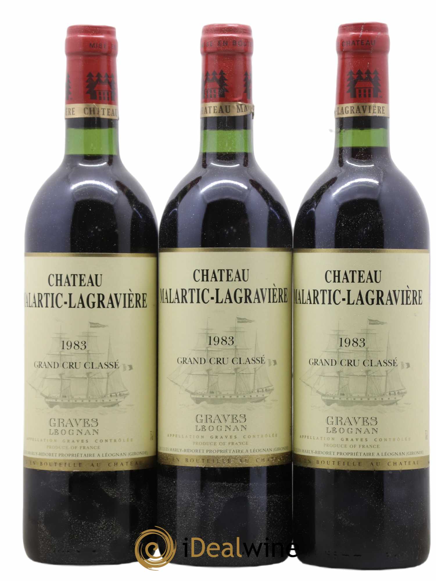Château Malartic-Lagravière Cru Classé de Graves 1983 - Lotto di 12 bottiglie - 4