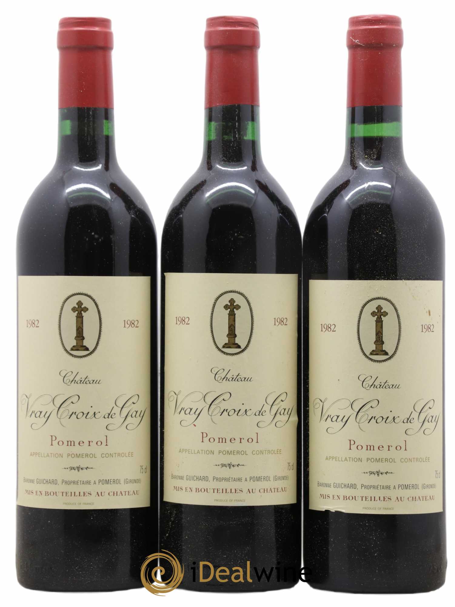 Château Vray Croix de Gay 1982 - Lot of 12 bottles - 4