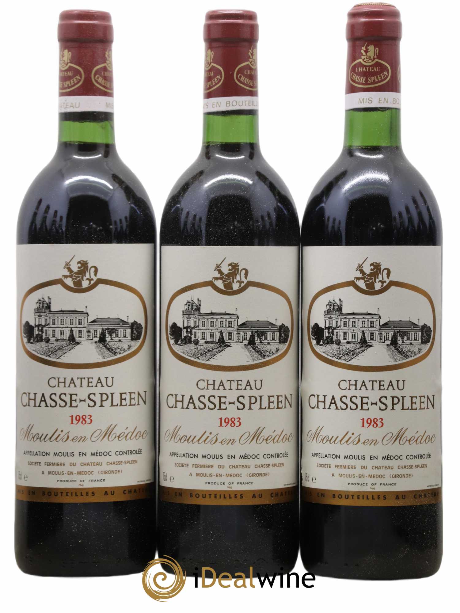 Château Chasse Spleen 1983 - Lot de 12 bouteilles - 1